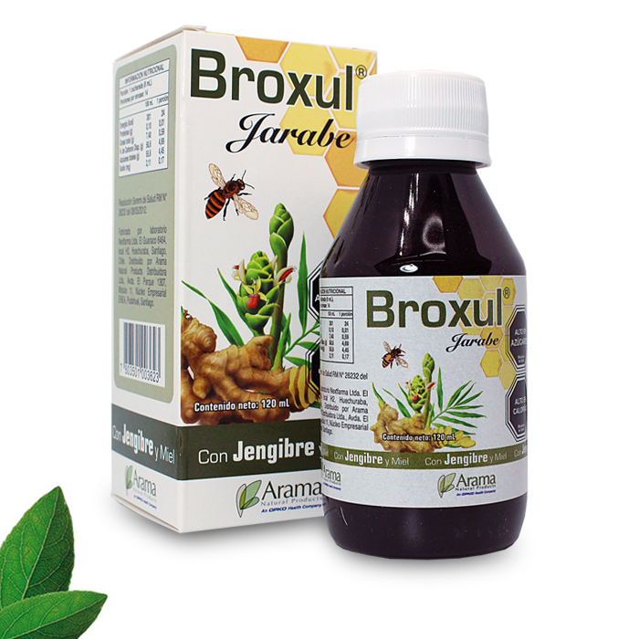Comprar Broxul Tos Seca en Farmacia Mitjavila Andorra el Jengibre ayuda a disminuir las desagradables molestias de la tos y la Miel ayuda a aliviar la irritación de la garganta